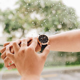 Fossil Grant Chronograph Blue Dial Blue Leather Strap Watch for Men - FS4835 Buy Now By Fossil