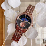 Michael Kors Lauryn Blue Dial Rose Gold Steel Strap Watch for Women - MK3723 Buy Now By Michael Kors