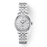 Tissot Le Locle Lady Automatic Diamonds Silver Dial Silver Steel Strap Watch For Women - T006.207.11.036.00 Buy Now By Tissot