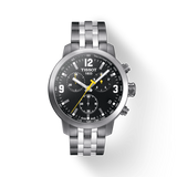 Tissot PRC 200 Chronograph Black Dial Stainless Steel Watch For Men - T0554171105700 Buy Now By Tissot