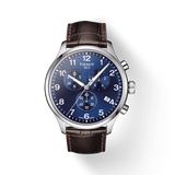 Tissot Chrono XL Classic Blue Dial Brown Leather Strap Watch For Men - T116.617.16.047.00 Buy Now By Tissot