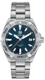 Tag Heuer Aquaracer Blue Dial Silver Steel Strap Watch for Men - WBD1112.BA0928 Buy Now By Tag Heuer