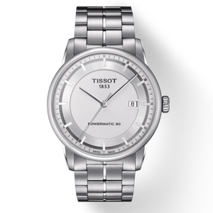 Tissot Luxury Powermatic 80 Silver Dial Silver Steel Strap Watch For Men - T086.407.11.031.00 Buy Now By Tissot