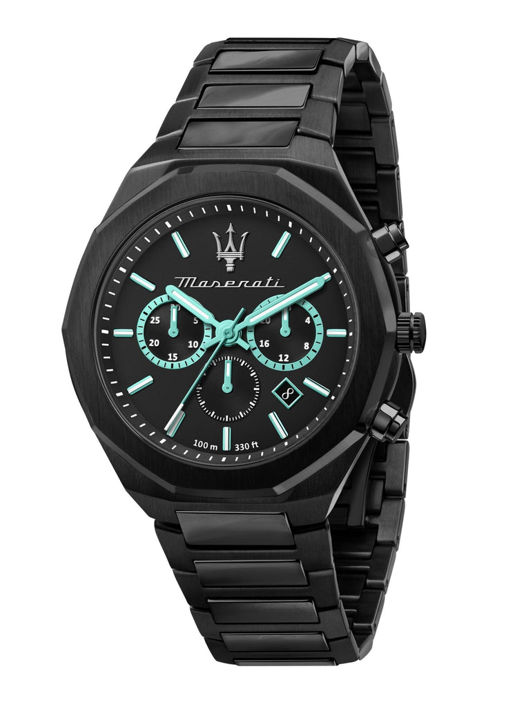 Maserati Stile Aqua Edition Chronograph Stainless Steel Watch For Men - R8873644001 Buy Now By Maserati