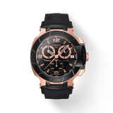Tissot T Race Chronograph Automatic Black Dial Black Rubber Strap Watch for Men - T048.417.27.057.06 Buy Now By Tissot