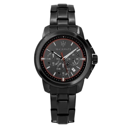 Maserati Successo 44mm Black Dial Black Steel Strap Watch For Men - R8873621014 Buy Now By Maserati