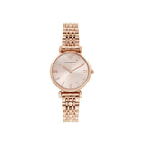 Emporio Armani T-Bar Gianni Rose Gold Dial Rose Gold Steel Strap Watch For Women - AR11059 Buy Now By Emporio Armani