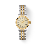 Tissot Classic Dream Lady Gold Dial Two Tone Steel Strap Watch For Women - T129.210.22.263.00 Buy Now By Tissot