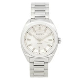 Gucci G Timeless GG2570 Silver Dial Silver Steel Strap Watch For Men - YA142402 Buy Now By Gucci
