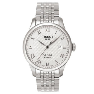 Tissot T Classic Le Locle Automatic White Dial Silver Steel Strap Watch For Men - T41.1.483.33 Buy Now By Tissot