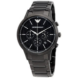 Emporio Armani Dress Chronograph Quartz Black Dial Black Stainless Steel Strap Watch For Men - AR2485 Buy Now By Emporio Armani
