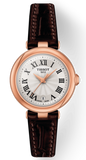 Tissot Bellissima Small Lady White Dial Brown Leather Strap Watch For Women - T126.010.36.013.00 Buy Now By Tissot