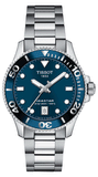 Tissot Seastar 1000 Lady Blue Dial Silver Steel Strap Watch For Women - T120.210.11.041.00 Buy Now By Tissot