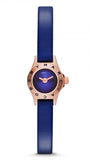Marc Jacobs Blade Blue Dial Blue Leather Strap Watch for Women - MBM8641 Buy Now By Marc Jacobs