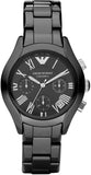 Emporio Armani Black Ceramic Dial Ceramic Strap Watch For Women - AR1401 Buy Now By Emporio Armani