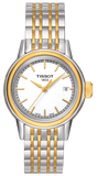 Tissot Carson Steel Lady White Dial Quartz Watch For Women - T085.210.22.011.00 Buy Now By Tissot
