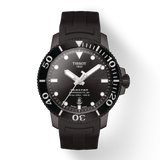 Tissot Seastar 1000 Powermatic 80 Black Dial Black Rubber Strap Watch For Men - T120.407.37.051.00 Buy Now By Tissot