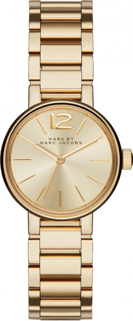 Marc Jacobs Peggy Gold Dial Gold Steel Strap Watch for Women - MBM3405 Buy Now By Marc Jacobs