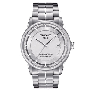 Tissot Luxury Powermatic 80 Silver Dial Silver Steel Strap Watch For Men - T086.408.11.031.00 Buy Now By Tissot