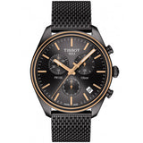 Tissot T Classic PR 100 Chronograph Anthracite Black Dial Black Mesh Bracelet Watch For Men - T101.417.23.061.00 Buy Now By Tissot