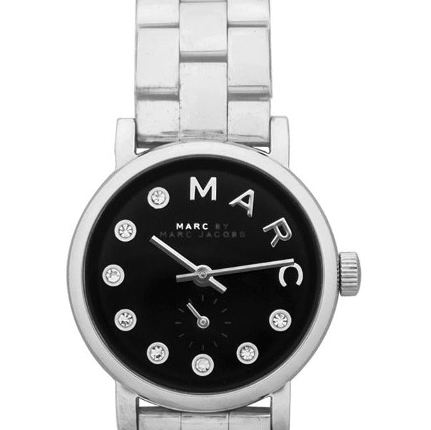Marc Jacobs Blade Black Dial Silver Steel Strap Watch for Women - MBM8672 Buy Now By Marc Jacobs