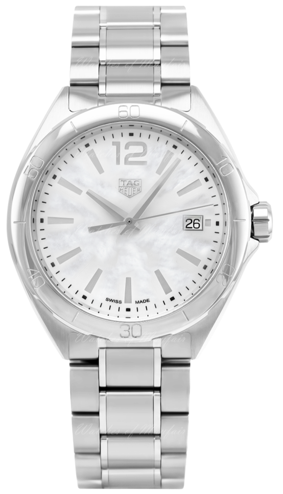Tag Heuer Formula 1 Mother of Pearl White Dial Silver Steel Strap Watch for Women - WBJ1318.BA0666 Buy Now By Tag Heuer