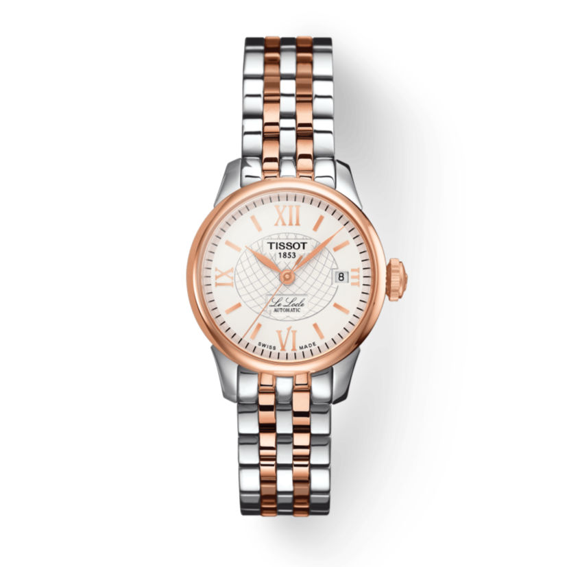 Tissot Le Locle Automatic Small Lady Silver Dial Two Tone Steel Strap Watch For Women - T41.2.183.33 Buy Now By Tissot