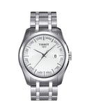 Tissot T Trend Couturier Chronograph White Dial Silver Steel Strap Watch For Men - T035.410.11.031.00 Buy Now By Tissot