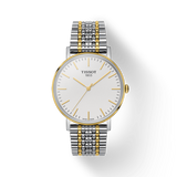 Tissot Everytime Medium White Dial Two Tone Mesh Bracelet Watch For Men - T109.410.22.031.00 Buy Now By Tissot