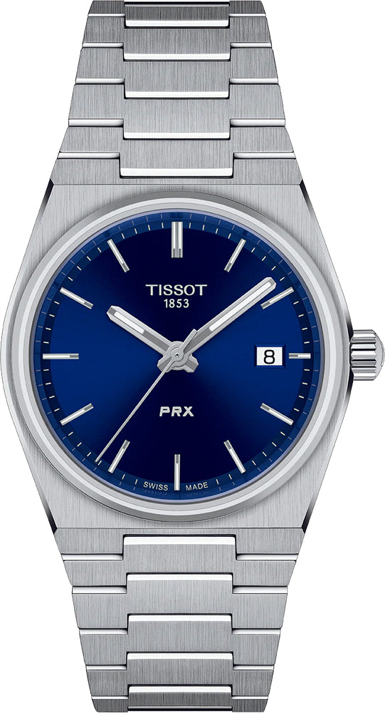 Tissot PRX Blue Dial Silver Steel Strap Watch For Men - T137.210.11.041.00 Buy Now By Tissot