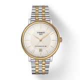 Tissot Carson Premium Powermatic 80 White Dial Two Tone Steel Strap Watch For Men - T122.407.22.031.00 Buy Now By Tissot