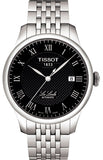 Tissot Le Locle Automatic Black Dial Silver Steel Strap Watch For Men - T41.1.483.53 Buy Now By Tissot