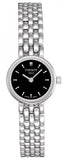 Tissot T Lady Lovely Black Dial Silver Steel Strap Watch For Women - T058.009.11.051.00 Buy Now By Tissot