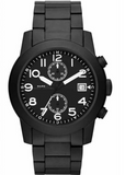 Marc Jacobs Larry Chronograph Black Dial Black Steel Strap Watch for Men - MBM5052 Buy Now By Marc Jacobs