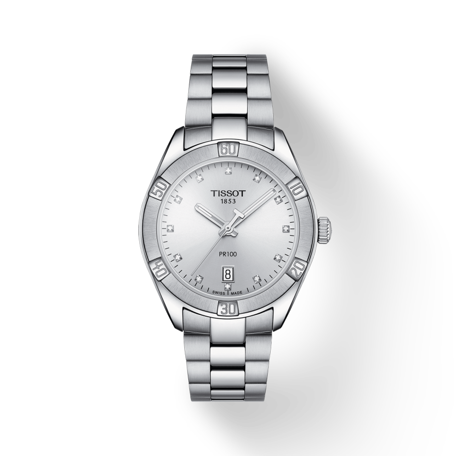 Tissot T Classic PR 100 Sport Chic Lady Watch For Women - T101.910.11.036.00 Buy Now By Tissot