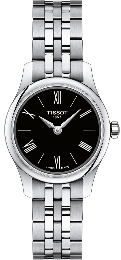 Tissot T Classic Tradition 5.5 Lady Black Dial Watch For Women - T063.009.11.058.00 Buy Now By Tissot