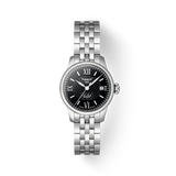 Tissot Le Locle Automatic Small Lady Black Dial Silver Steel Strap Watch For Women - T41.1.183.53 Buy Now By Tissot
