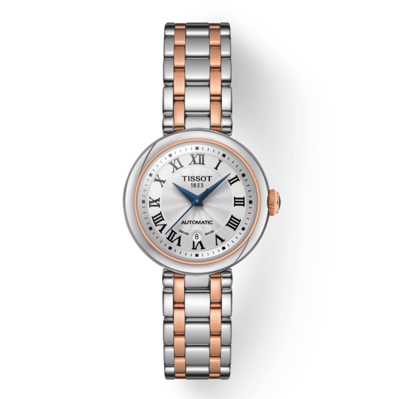 Tissot Bellissima Automatic Silver Dial Two Tone Steel Strap Watch For Women - T126.207.22.013.00 Buy Now By Tissot