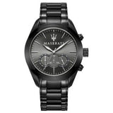 Maserati Traguardo Gun Metal Dial Grey Steel Strap Watch For Men - R8873612002 Buy Now By Maserati