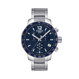 Tissot Quickster Chronograph Blue Dial Watch For Men - T095.417.11.047.00 Buy Now By Tissot