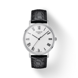 Tissot Everytime Medium White Dial Black Leather Strap Watch For Men - T109.410.16.033.01 Buy Now By Tissot