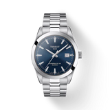 Tissot Gentlemen Powermatic 80 Silicium Blue Dial Silver Steel Strap Watch For Men - T127.407.11.041.00 Buy Now By Tissot