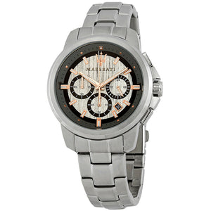 Maserati Successo Chronograph Silver Dial Silver Steel Strap Watch For Men - R8873621004 Buy Now By Maserati