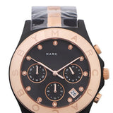 Marc Jacobs Blade Chronograph Grey Dial Two Tone Steel Strap Watch for Women - MBM8583 Buy Now By Marc Jacobs