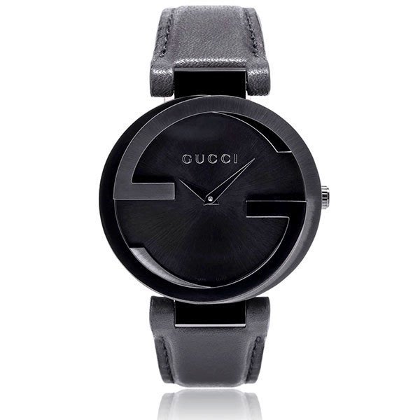 Gucci Interlocking G Black Dial Watch For Women - YA133302 Buy Now By Gucci