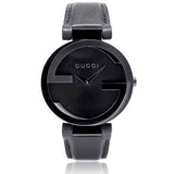 Gucci Interlocking G Black Dial Watch For Women - YA133302 Buy Now By Gucci