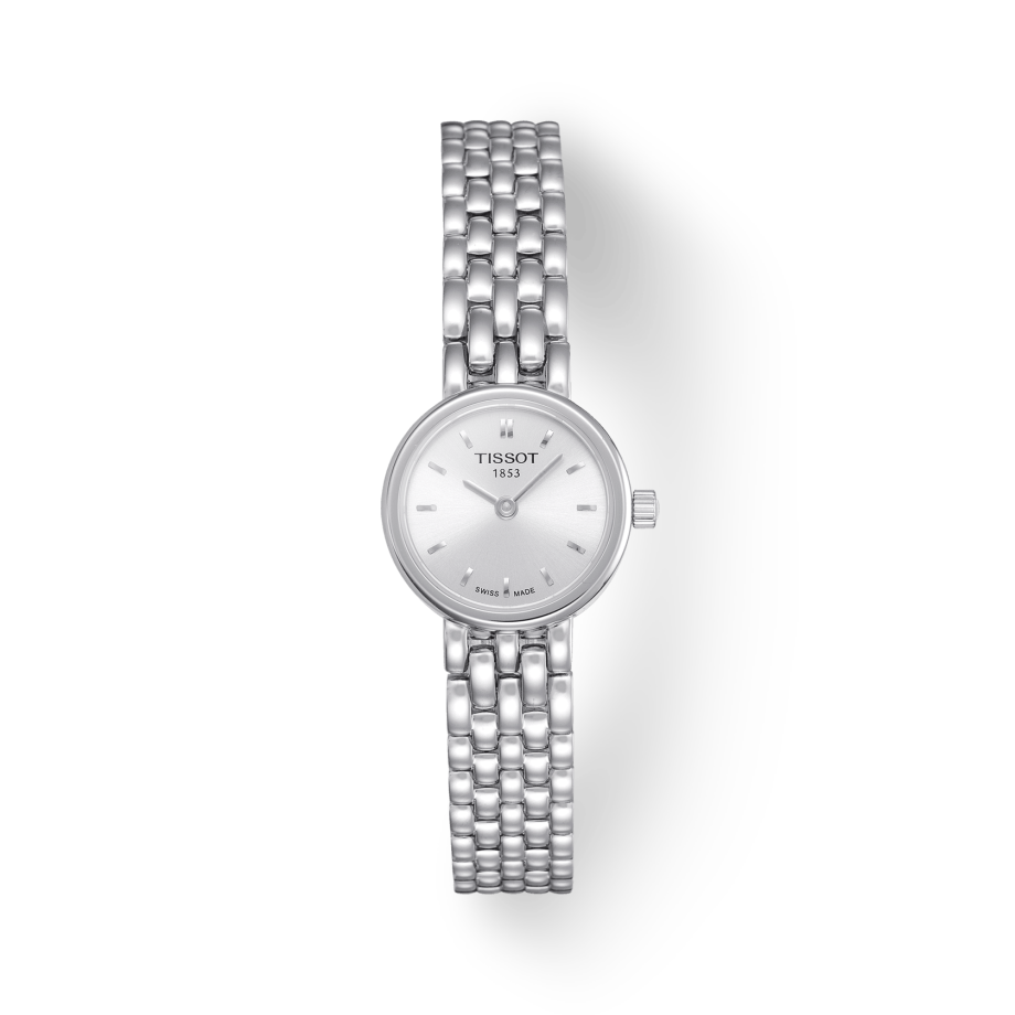 Tissot T Lady Lovely Silver Dial Silver Steel Strap Watch For Women - T058.009.11.031.00 Buy Now By Tissot