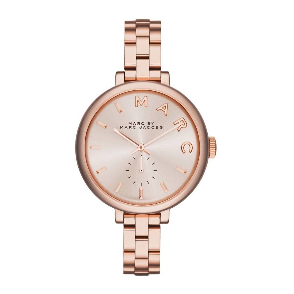 Marc Jacobs Sally Rose Gold Dial Rose Gold Steel Strap Watch for Women - MBM3364 Buy Now By Marc Jacobs