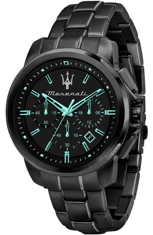 Maserati Aqua Edition Quartz Precision Chronograph Black Dial Watch For Men - R8873644003 Buy Now By Maserati