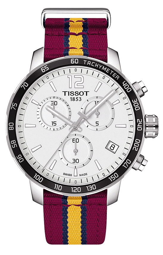 Tissot Quickster Chronograph NBA Cleveland Cavaliers Watch For Men - T095.417.17.037.13 Buy Now By Tissot